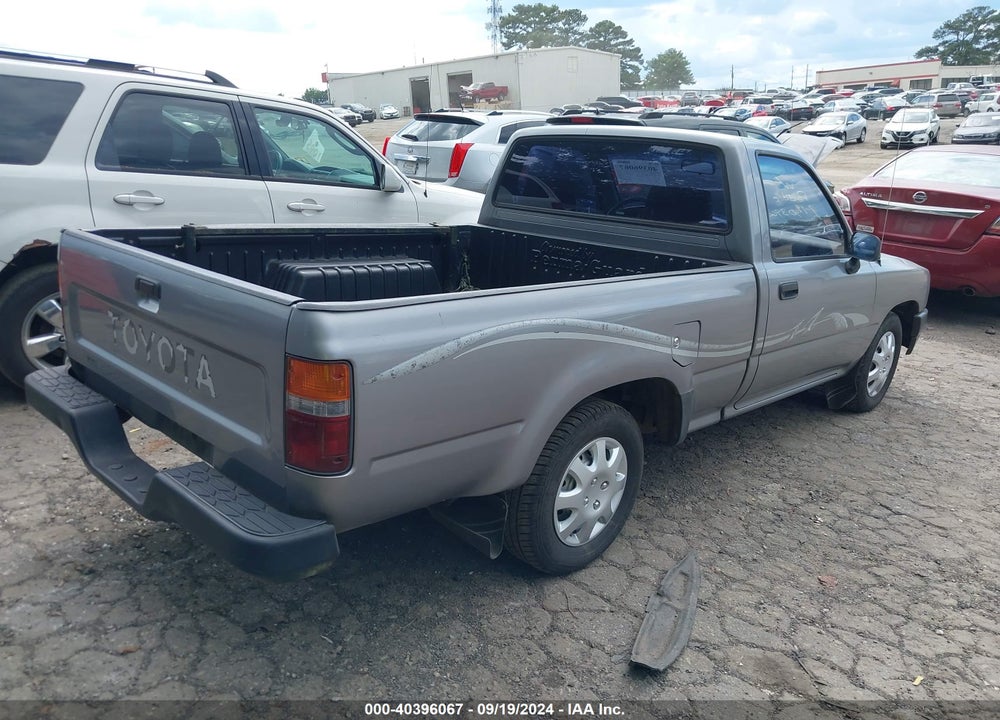 1993 TOYOTA PICKUP 1/2 TON SHORT WHLBASE STB VIN: 4TARN81A2PZ081566