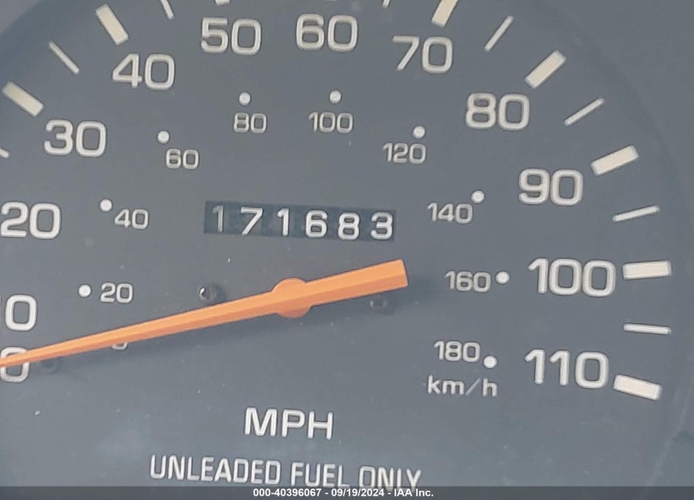 1993 TOYOTA PICKUP 1/2 TON SHORT WHLBASE STB VIN: 4TARN81A2PZ081566