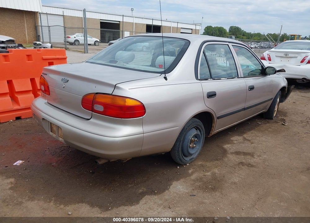 2000 CHEVROLET PRIZM VIN: 1Y1SK5488YZ422665