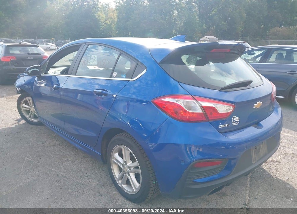 2017 CHEVROLET CRUZE LT AUTO VIN: 3G1BE6SM4HS578256