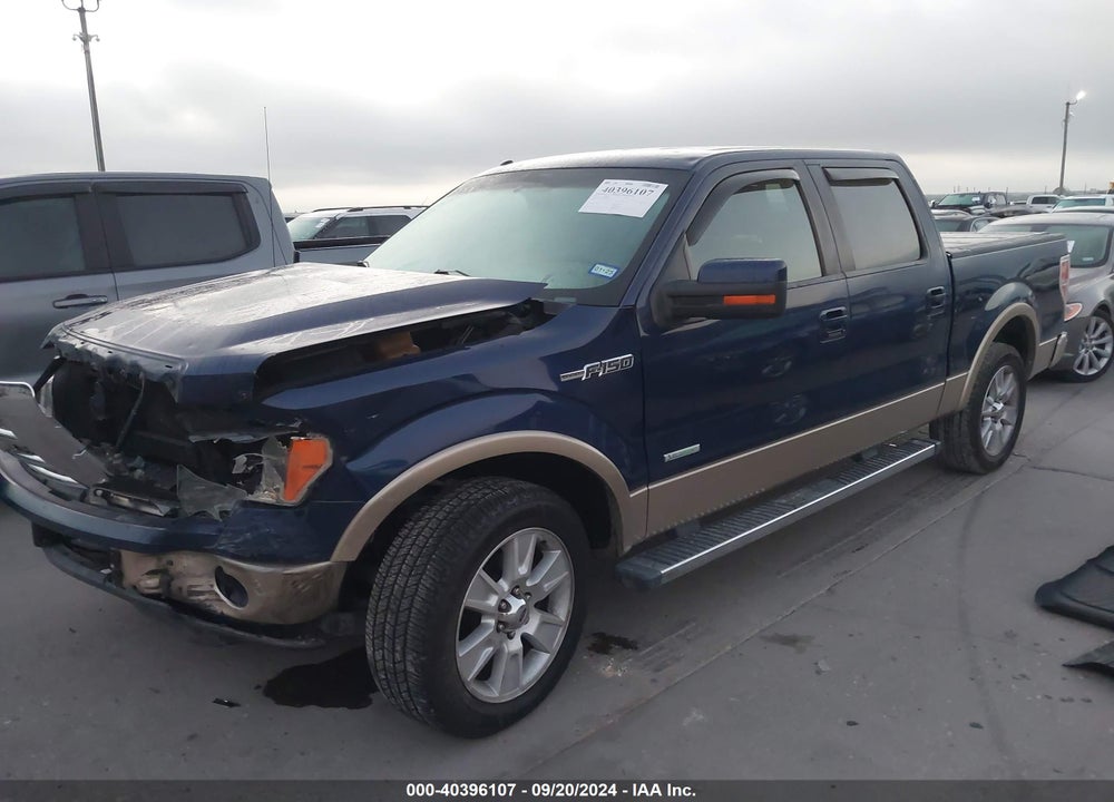 2011 FORD F-150 LARIAT VIN: 1FTFW1CT0BFC43585