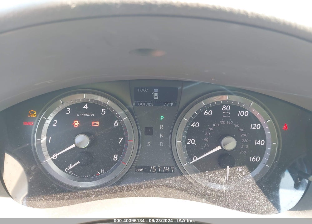 2008 LEXUS ES 350 VIN: JTHBJ46G382223360