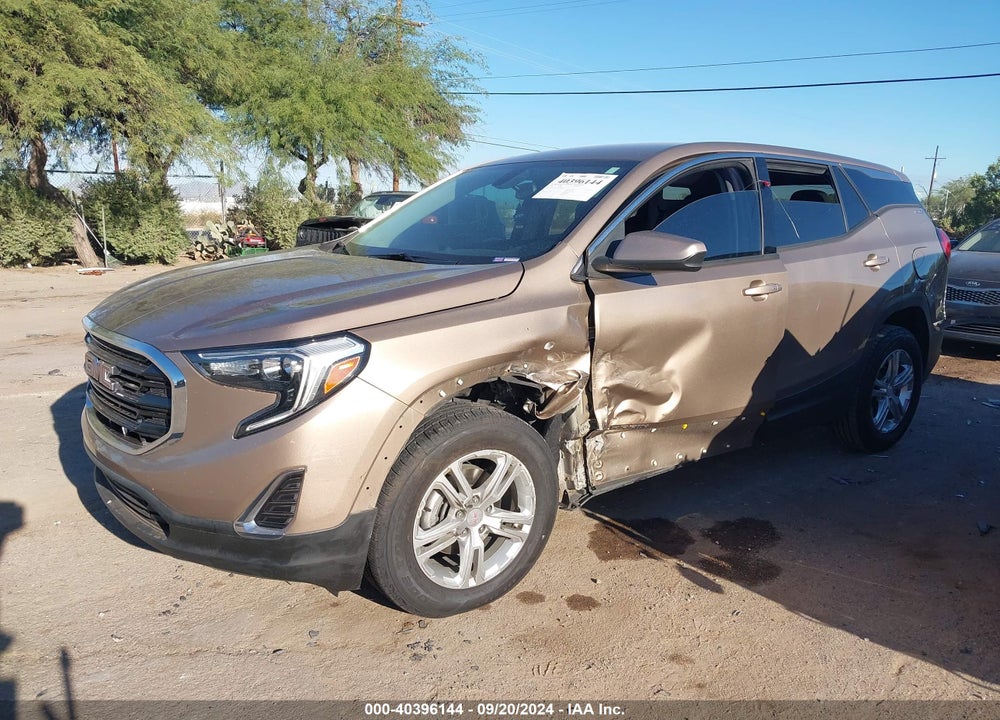 2018 GMC TERRAIN SLE VIN: 3GKALMEV5JL165803