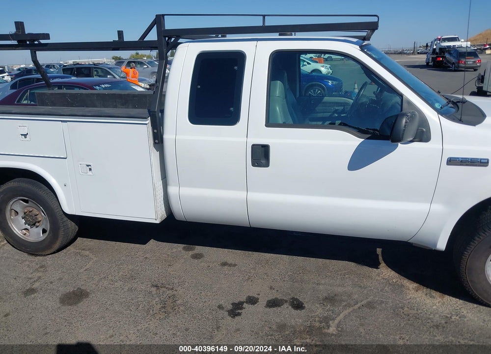2006 FORD F-250 VIN: 1FDSX20516EC25272