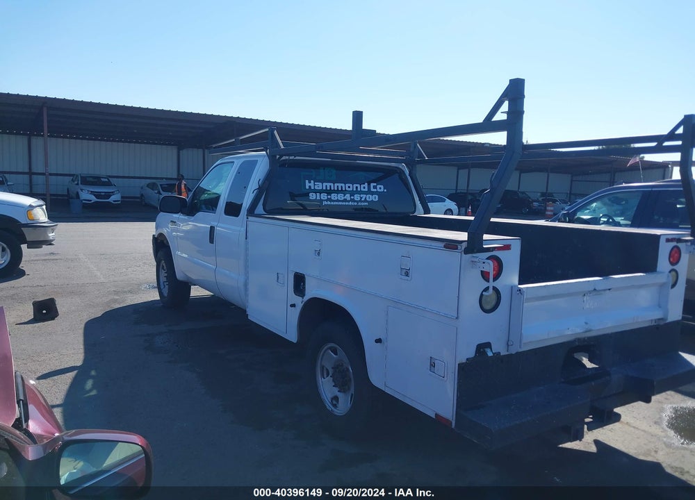 2006 FORD F-250 VIN: 1FDSX20516EC25272