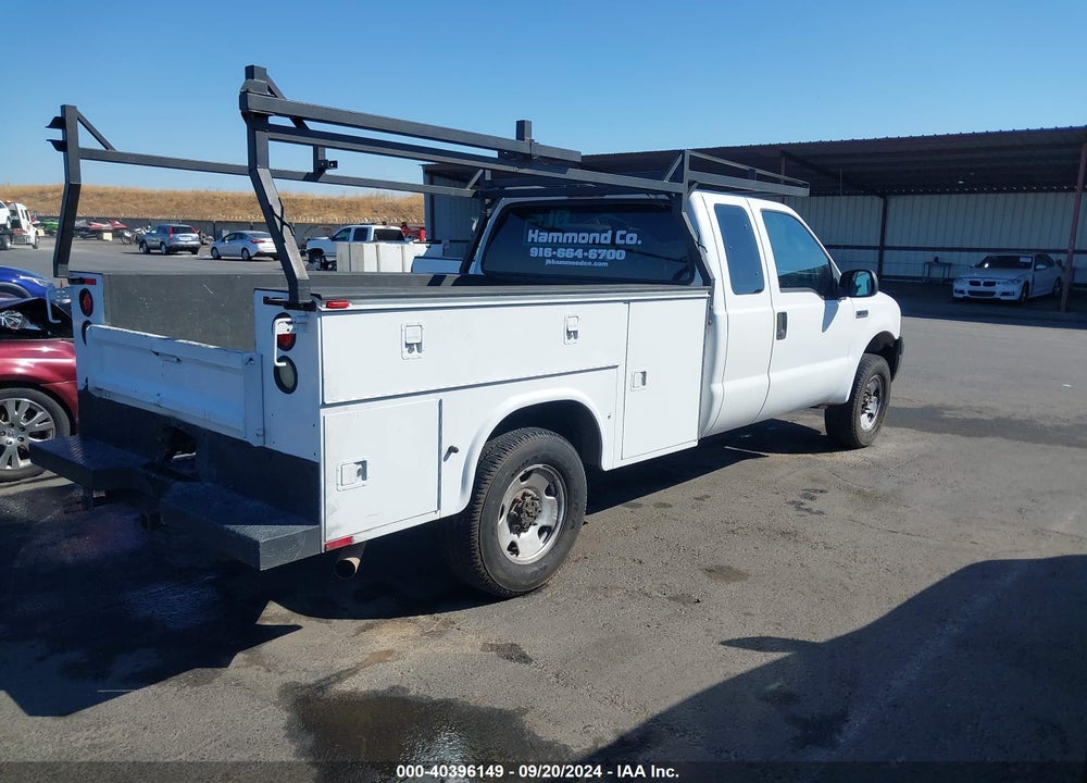 2006 FORD F-250 VIN: 1FDSX20516EC25272