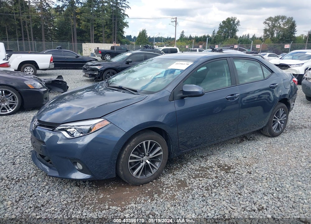 2016 TOYOTA COROLLA LE PLUS VIN: 5YFBURHE6GP507809