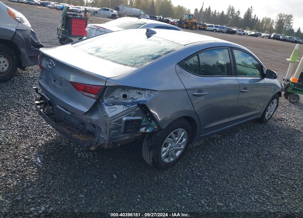 2017 HYUNDAI ELANTRA SE VIN: 5NPD74LF5HH126678
