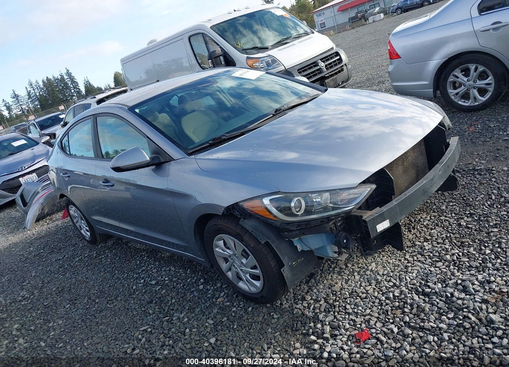 2017 HYUNDAI ELANTRA SE VIN: 5NPD74LF5HH126678
