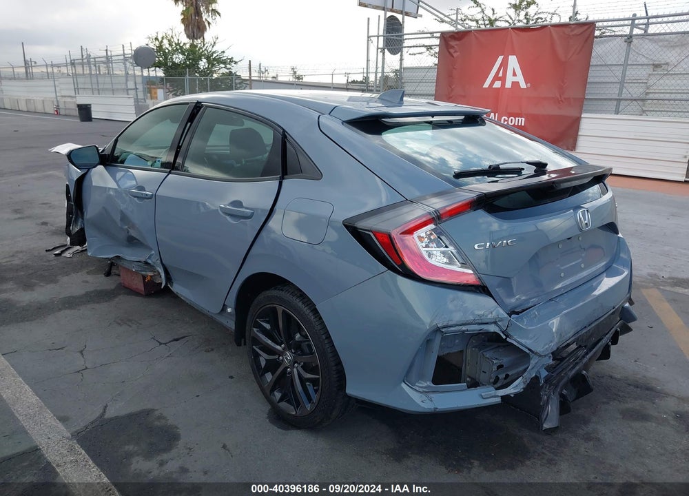 2021 HONDA CIVIC SPORT VIN: SHHFK7H48MU402665