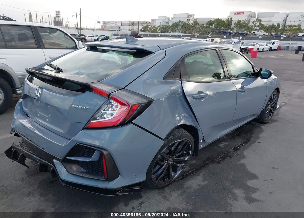 2021 HONDA CIVIC SPORT VIN: SHHFK7H48MU402665