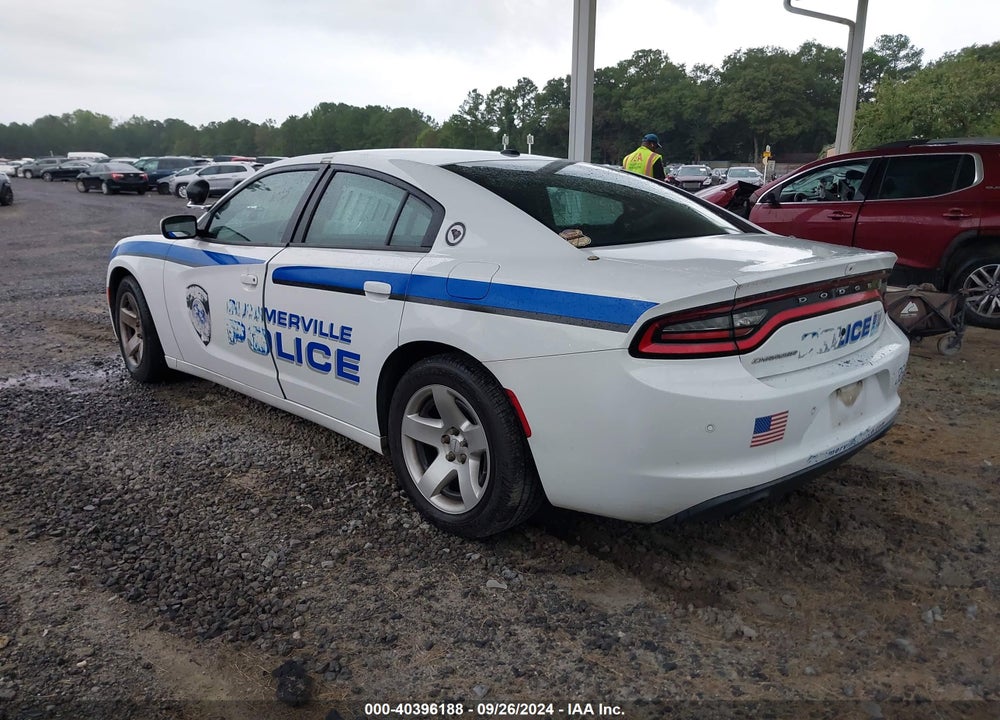 2019 DODGE CHARGER POLICE RWD VIN: 2C3CDXAT4KH599717