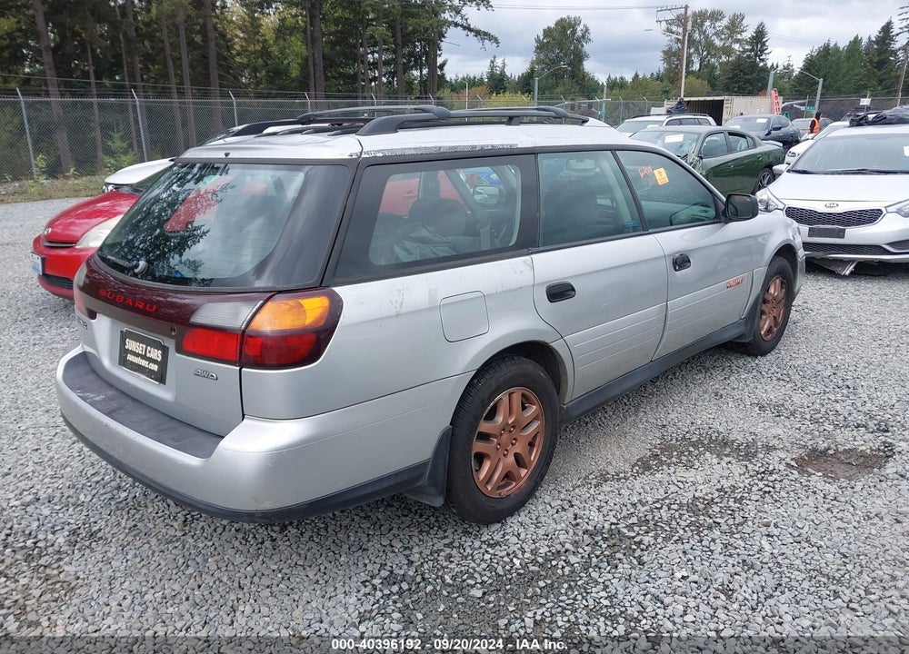 2004 SUBARU OUTBACK VIN: 4S3BH675347611353
