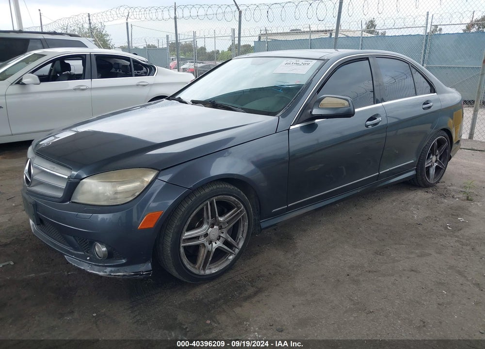 2008 MERCEDES-BENZ C 350 SPORT VIN: WDDGF56X18F060317