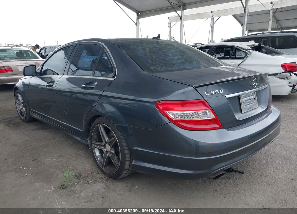 2008 MERCEDES-BENZ C 350 SPORT VIN: WDDGF56X18F060317