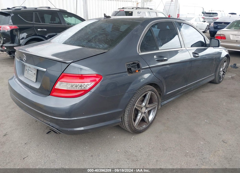 2008 MERCEDES-BENZ C 350 SPORT VIN: WDDGF56X18F060317