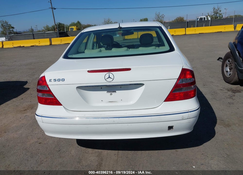 2006 MERCEDES-BENZ E 500 VIN: WDBUF70J26A899012