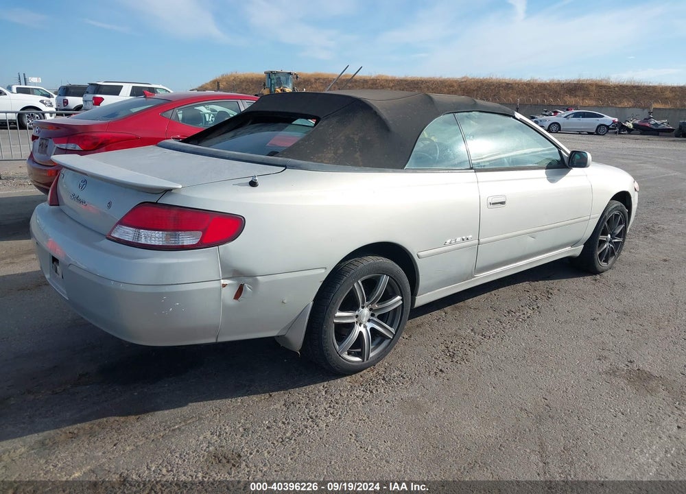 2001 TOYOTA CAMRY SOLARA SLE V6 VIN: 2T1FF28P41C480816