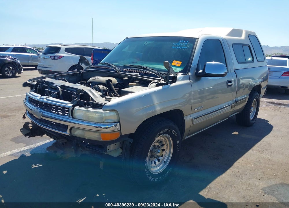 2001 CHEVROLET SILVERADO 1500 LS VIN: 1GCEC14V51Z197866