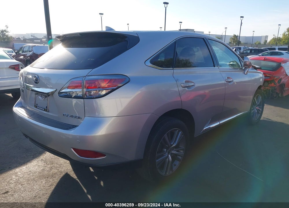 2015 LEXUS RX 450H VIN: 2T2ZB1BAXFC003494