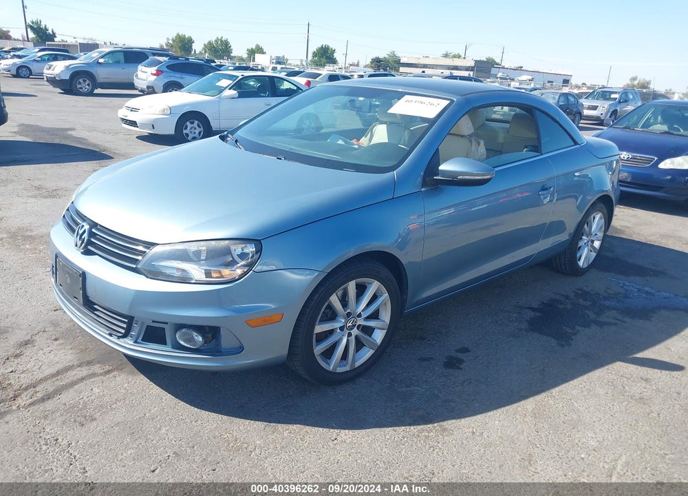 2012 VOLKSWAGEN EOS KOMFORT VIN: WVWBW7AH9CV001417