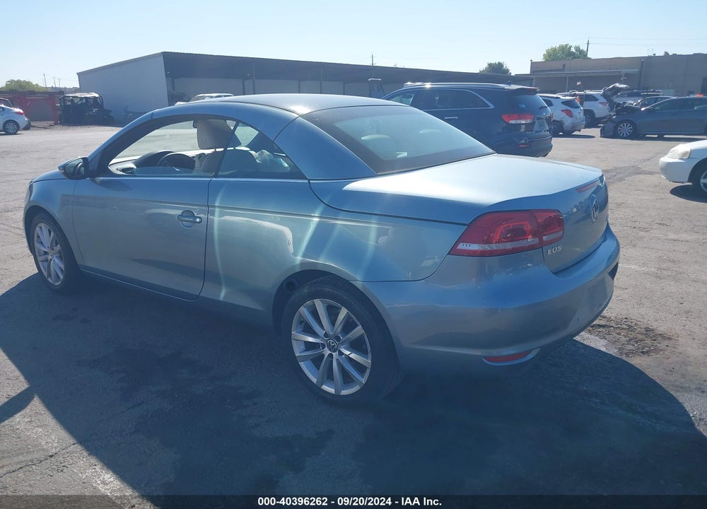 2012 VOLKSWAGEN EOS KOMFORT VIN: WVWBW7AH9CV001417