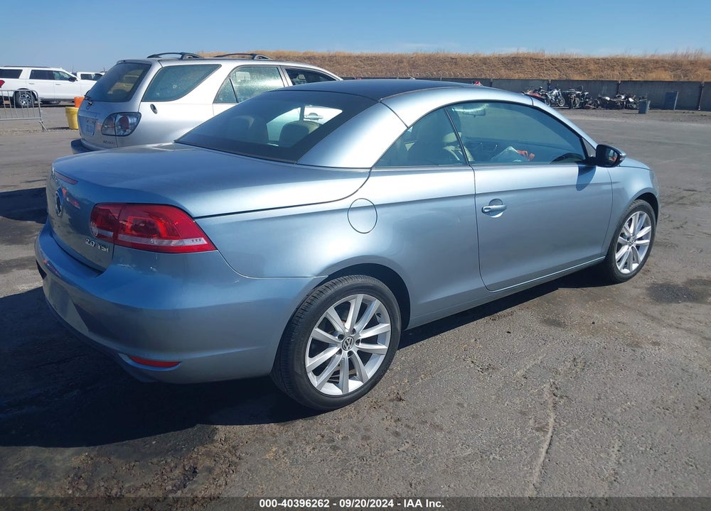 2012 VOLKSWAGEN EOS KOMFORT VIN: WVWBW7AH9CV001417