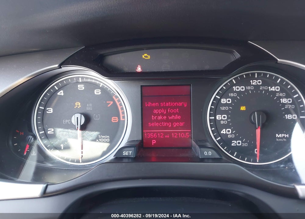 2009 AUDI A4 2.0T PREMIUM VIN: WAUSF78KX9N038533
