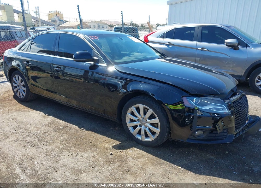 2009 AUDI A4 2.0T PREMIUM VIN: WAUSF78KX9N038533