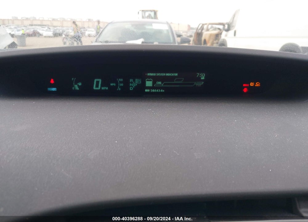 2011 TOYOTA PRIUS TWO VIN: JTDKN3DU6B5304187