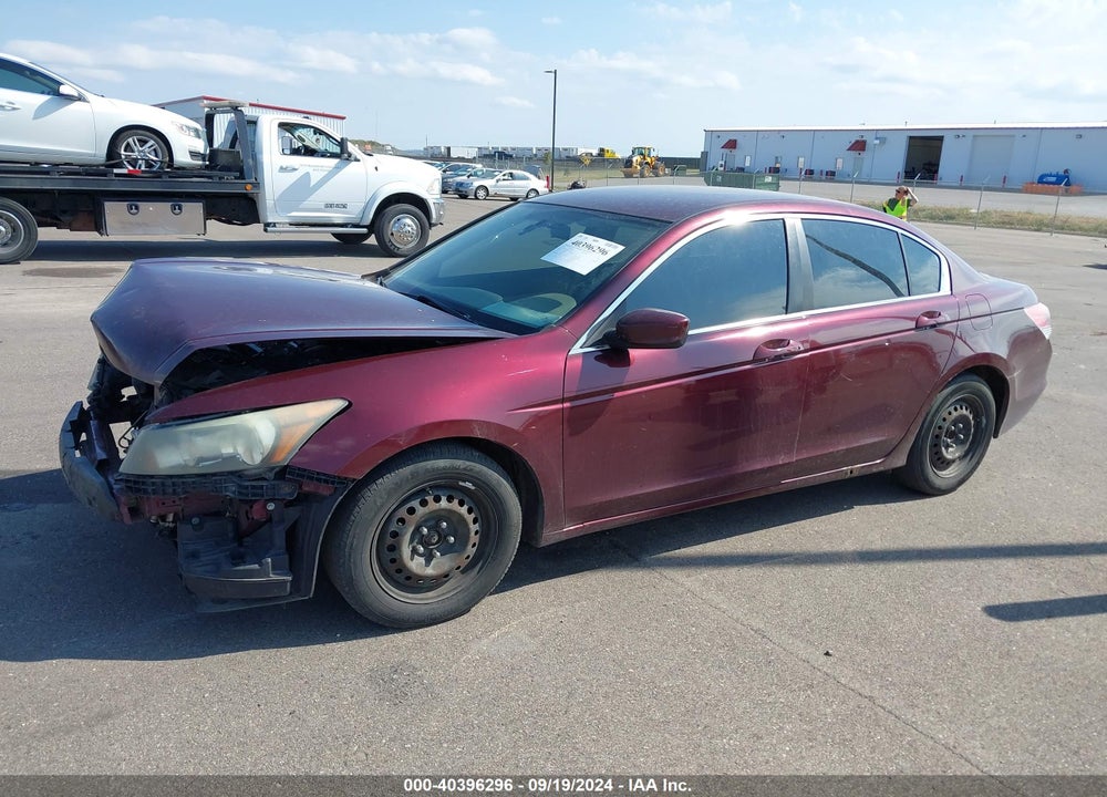 2010 HONDA ACCORD 2.4 LX VIN: 1HGCP2F38AA117540