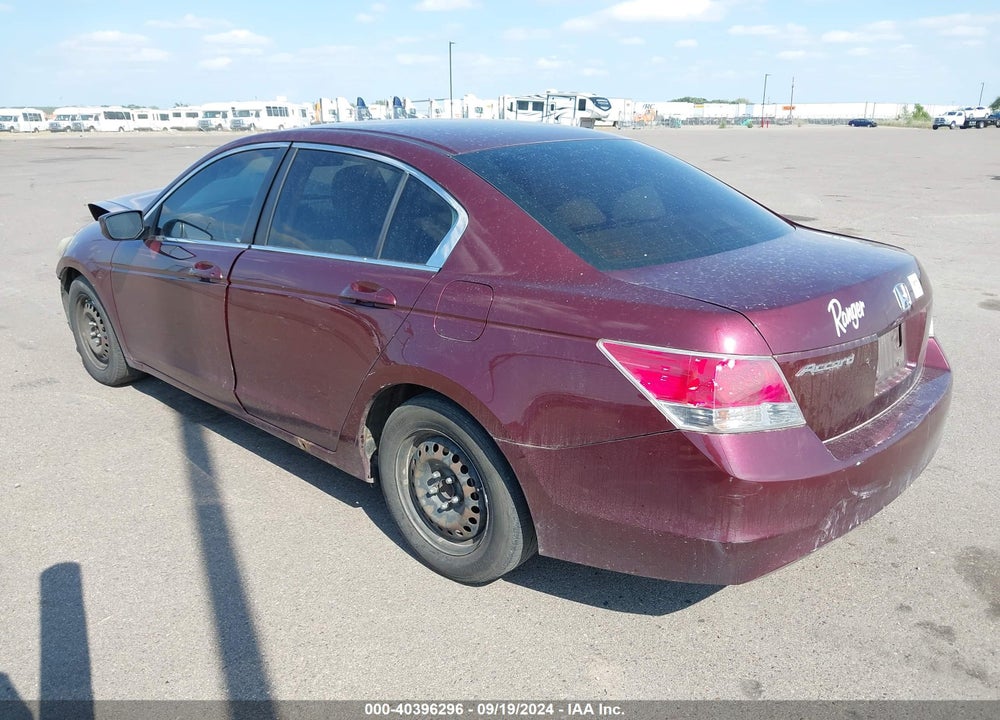 2010 HONDA ACCORD 2.4 LX VIN: 1HGCP2F38AA117540