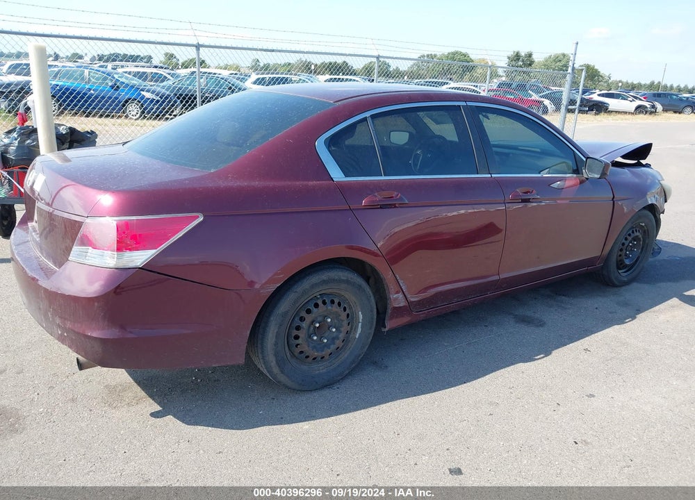 2010 HONDA ACCORD 2.4 LX VIN: 1HGCP2F38AA117540