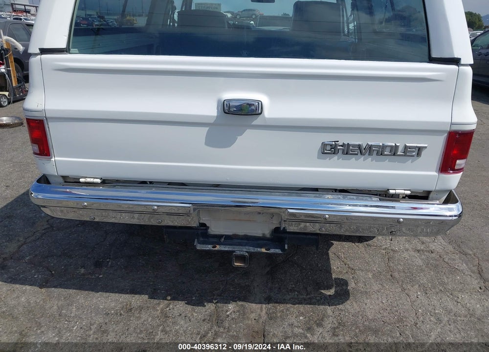 1984 CHEVROLET BLAZER K10 VIN: 1G8EK18H2EF167118