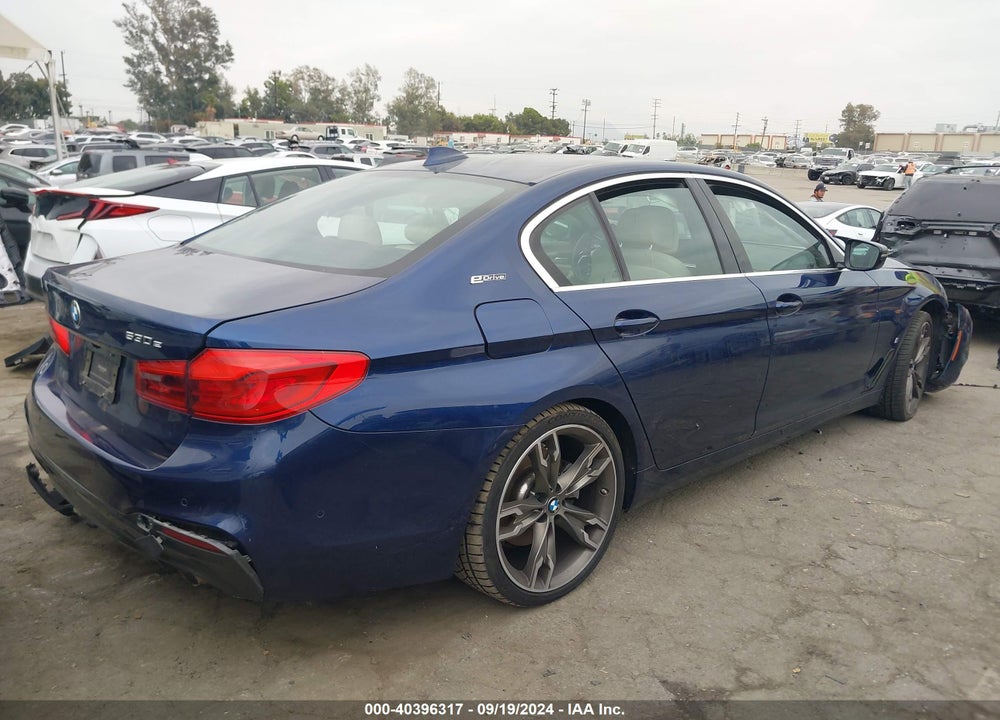 2019 BMW 530E IPERFORMANCE VIN: WBAJA9C5XKB392843