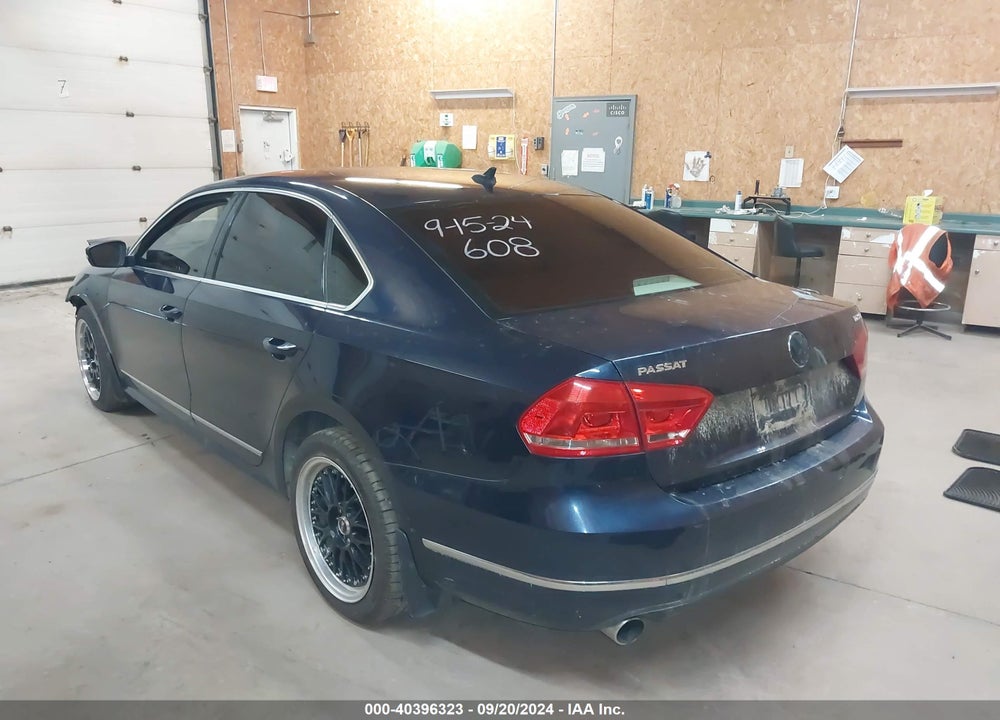 2013 VOLKSWAGEN PASSAT 2.0L TDI SEL PREMIUM VIN: 1VWCN7A36DC007973