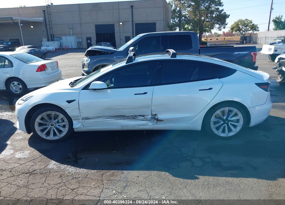 2021 TESLA MODEL 3 LONG RANGE DUAL MOTOR ALL-WHEEL DRIVE VIN: 5YJ3E1EB9MF936818