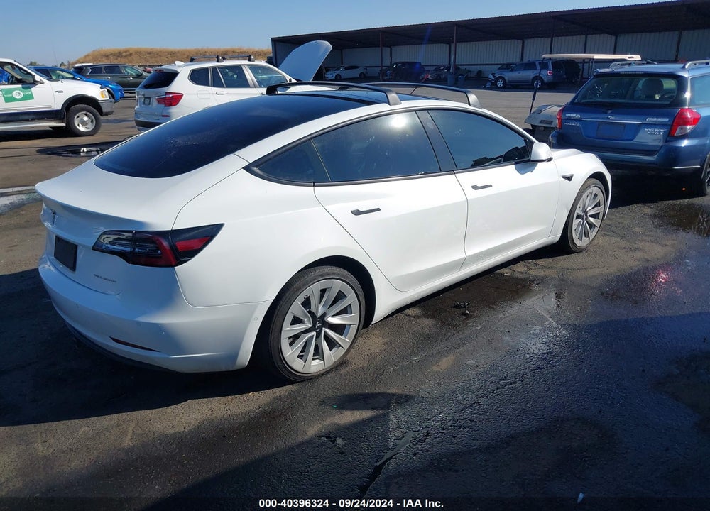 2021 TESLA MODEL 3 LONG RANGE DUAL MOTOR ALL-WHEEL DRIVE VIN: 5YJ3E1EB9MF936818
