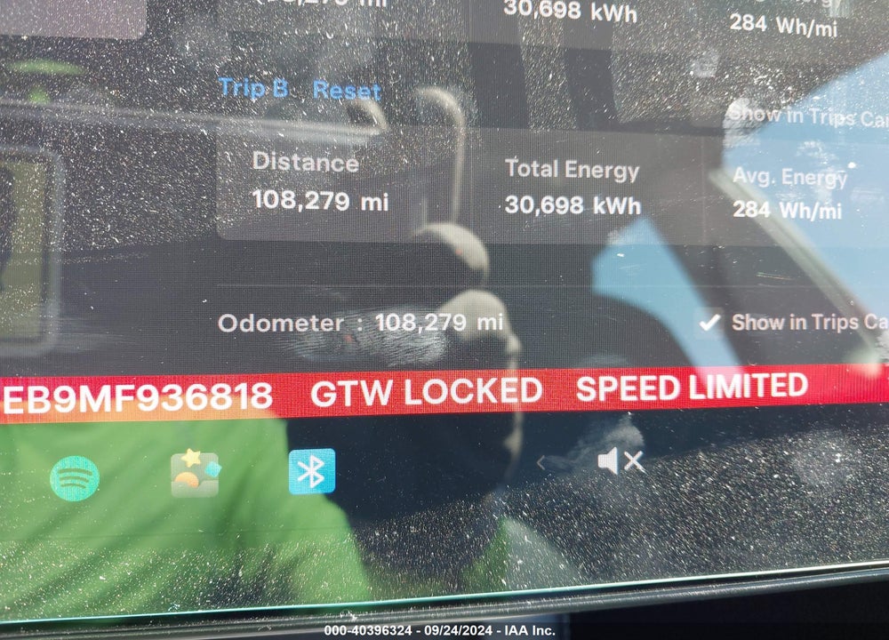 2021 TESLA MODEL 3 LONG RANGE DUAL MOTOR ALL-WHEEL DRIVE VIN: 5YJ3E1EB9MF936818