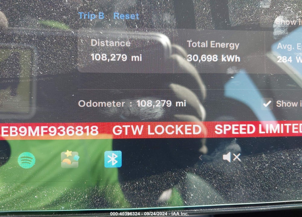 2021 TESLA MODEL 3 LONG RANGE DUAL MOTOR ALL-WHEEL DRIVE VIN: 5YJ3E1EB9MF936818