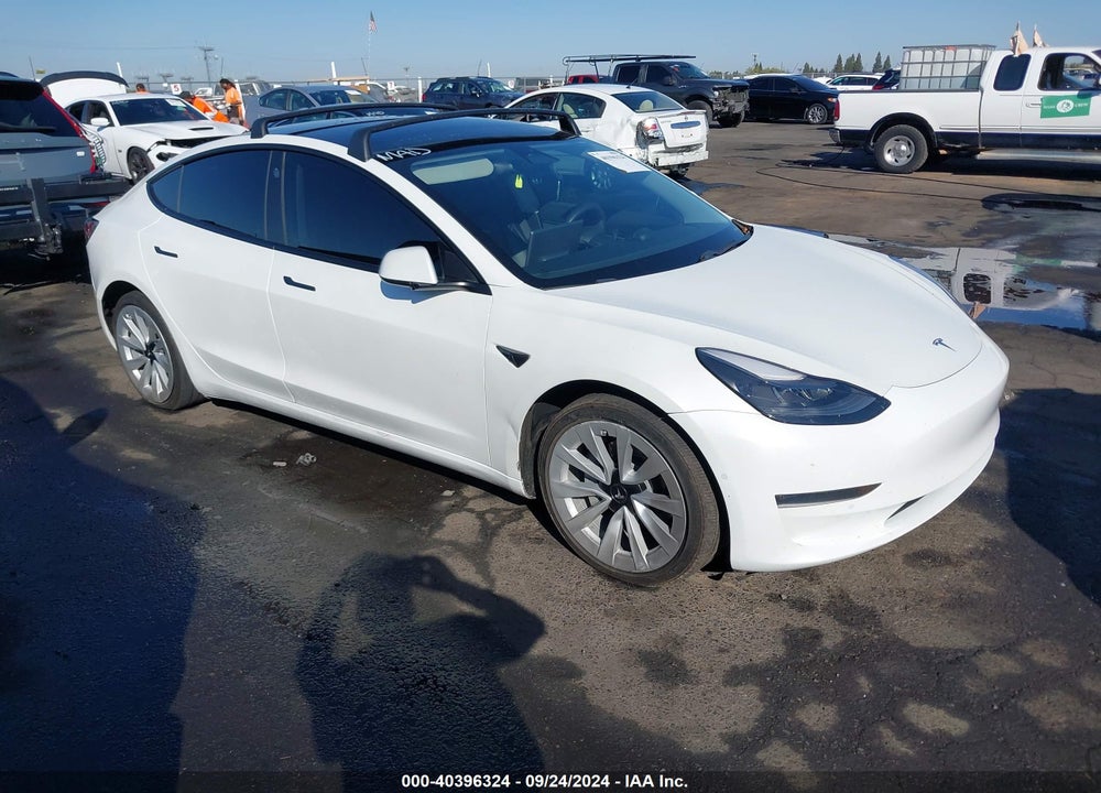 2021 TESLA MODEL 3 LONG RANGE DUAL MOTOR ALL-WHEEL DRIVE VIN: 5YJ3E1EB9MF936818