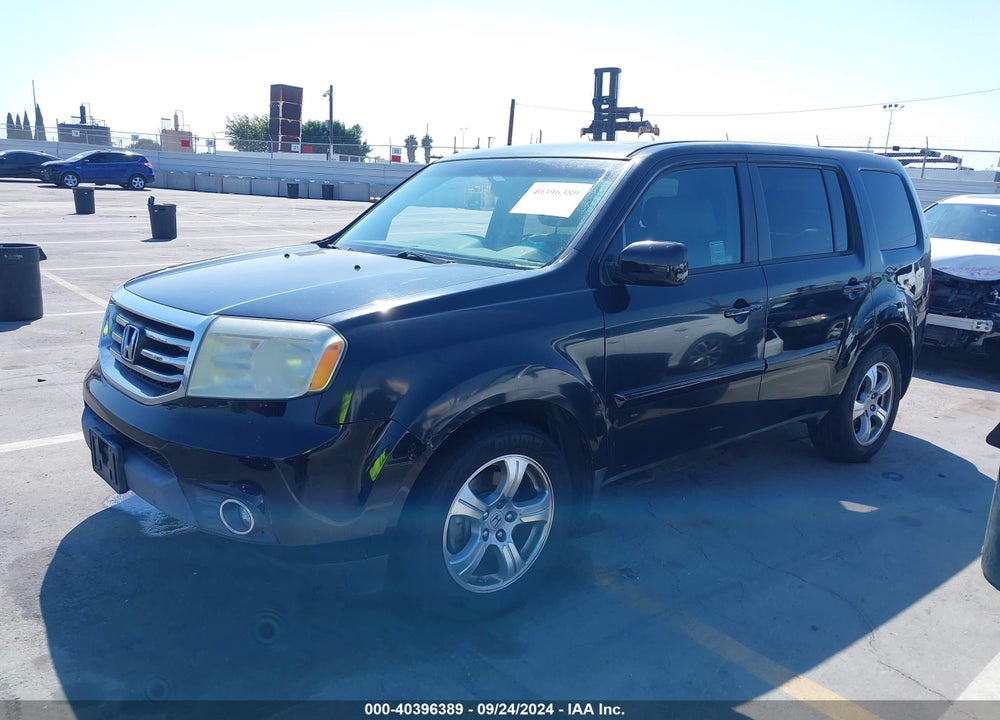 2012 HONDA PILOT EX-L VIN: 5FNYF3H50CB027448