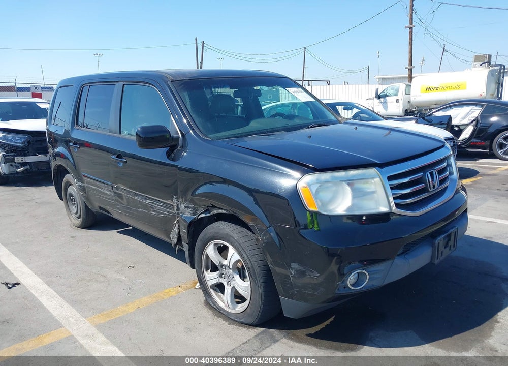 2012 HONDA PILOT EX-L VIN: 5FNYF3H50CB027448