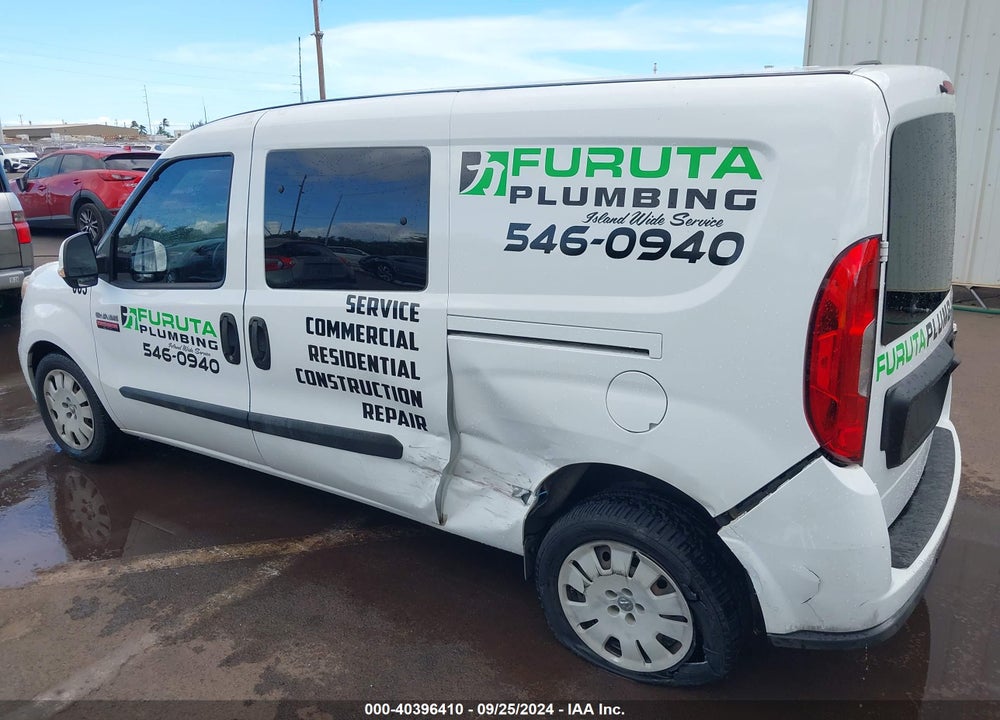2016 RAM PROMASTER CITY TRADESMAN SLT VIN: ZFBERFBTXG6B92109