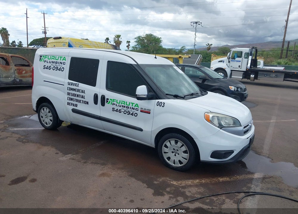 2016 RAM PROMASTER CITY TRADESMAN SLT VIN: ZFBERFBTXG6B92109