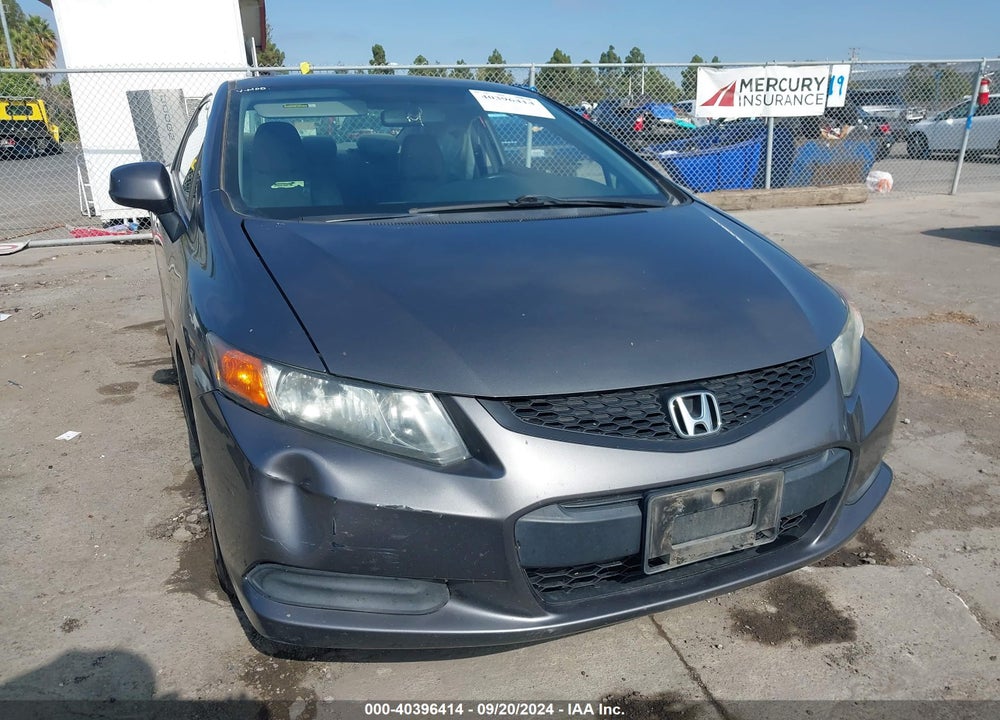 2012 HONDA CIVIC LX VIN: 2HGFG3B55CH502990