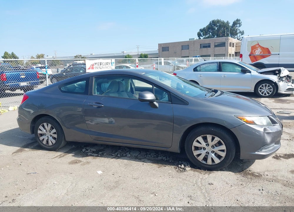 2012 HONDA CIVIC LX VIN: 2HGFG3B55CH502990