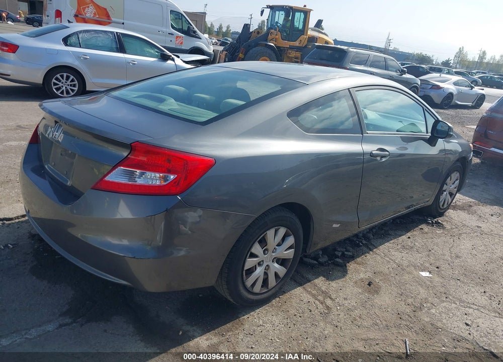 2012 HONDA CIVIC LX VIN: 2HGFG3B55CH502990