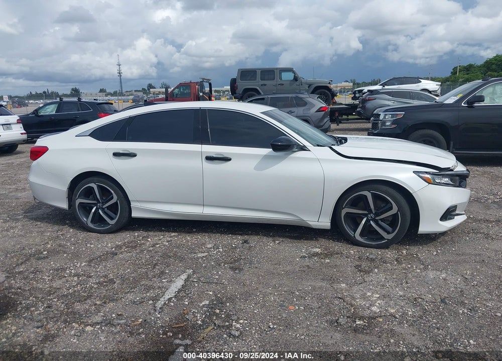 2022 HONDA ACCORD SPORT VIN: 1HGCV1F33NA040730