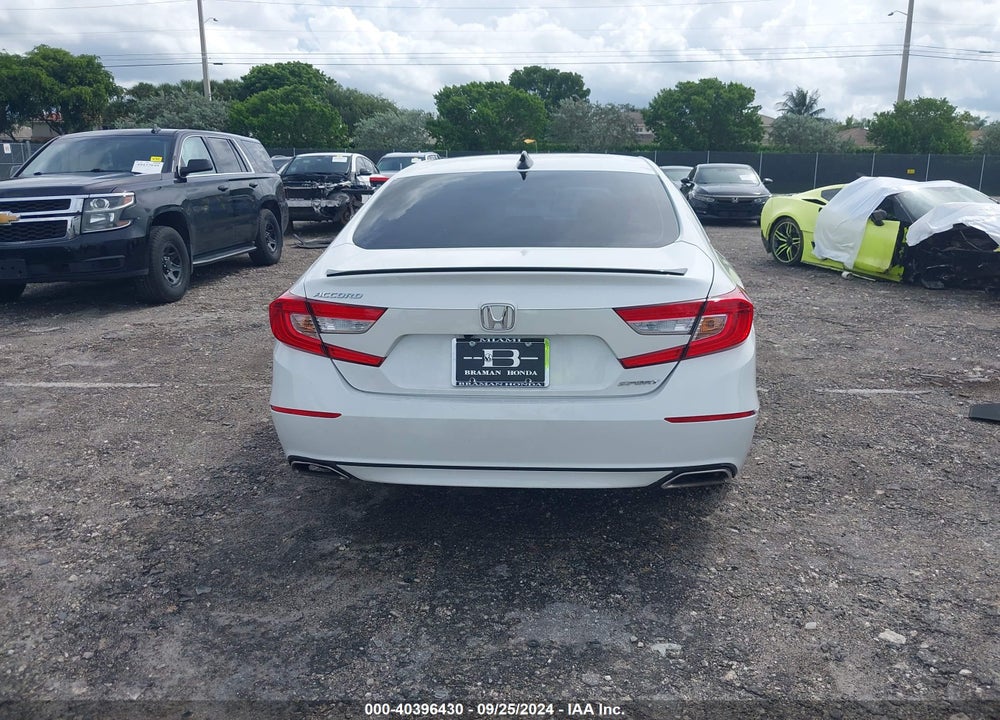 2022 HONDA ACCORD SPORT VIN: 1HGCV1F33NA040730